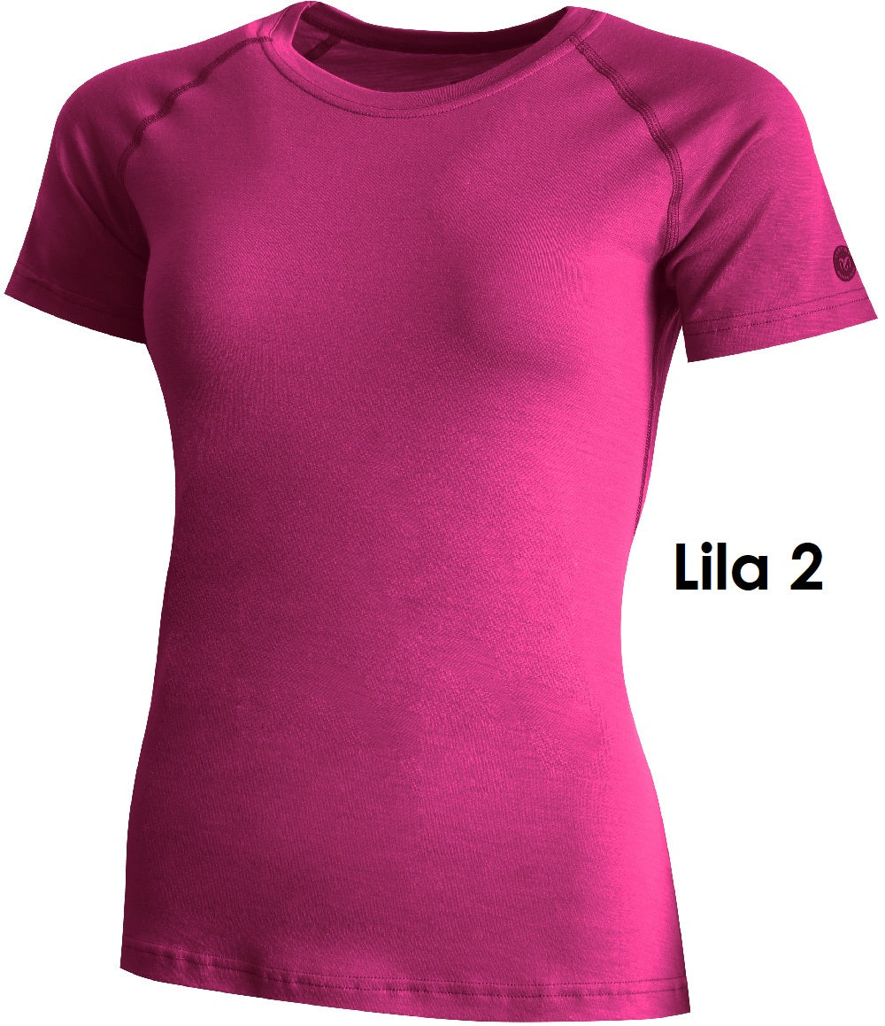 LASTING ALEA 100 % Merinowolle T-Shirt Damen