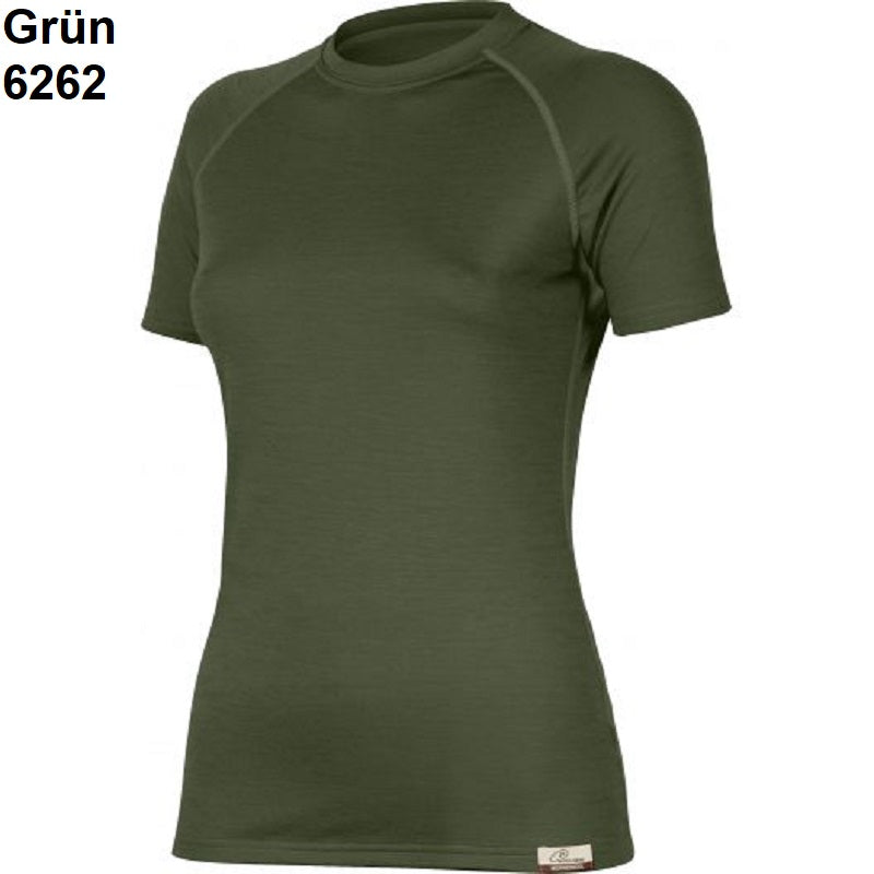 LASTING ALEA 100 % Merinowolle T-Shirt Damen
