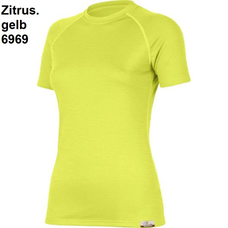 LASTING ALEA 100 % Merinowolle T-Shirt Damen