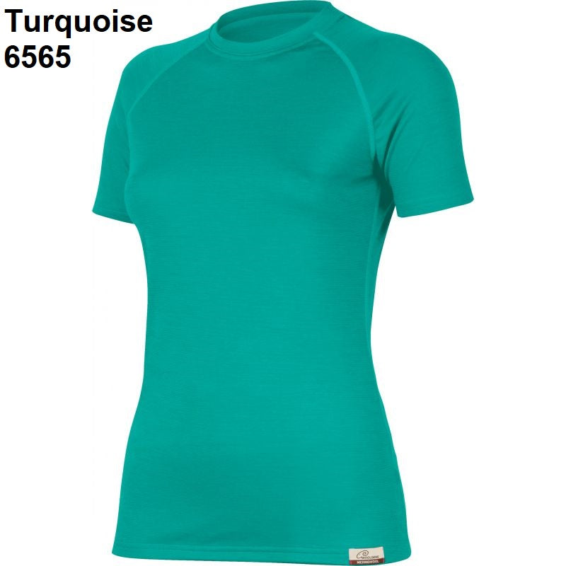 LASTING ALEA 100 % Merinowolle T-Shirt Damen