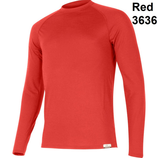 LASTING ATAR Merino Jersey Shirt met lange mouwen voor heren