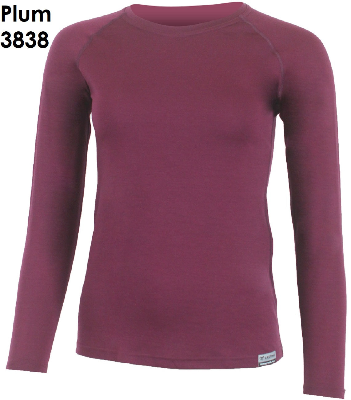 LASTING ATILA Merino Jersey Shirt met lange mouwen voor dames
