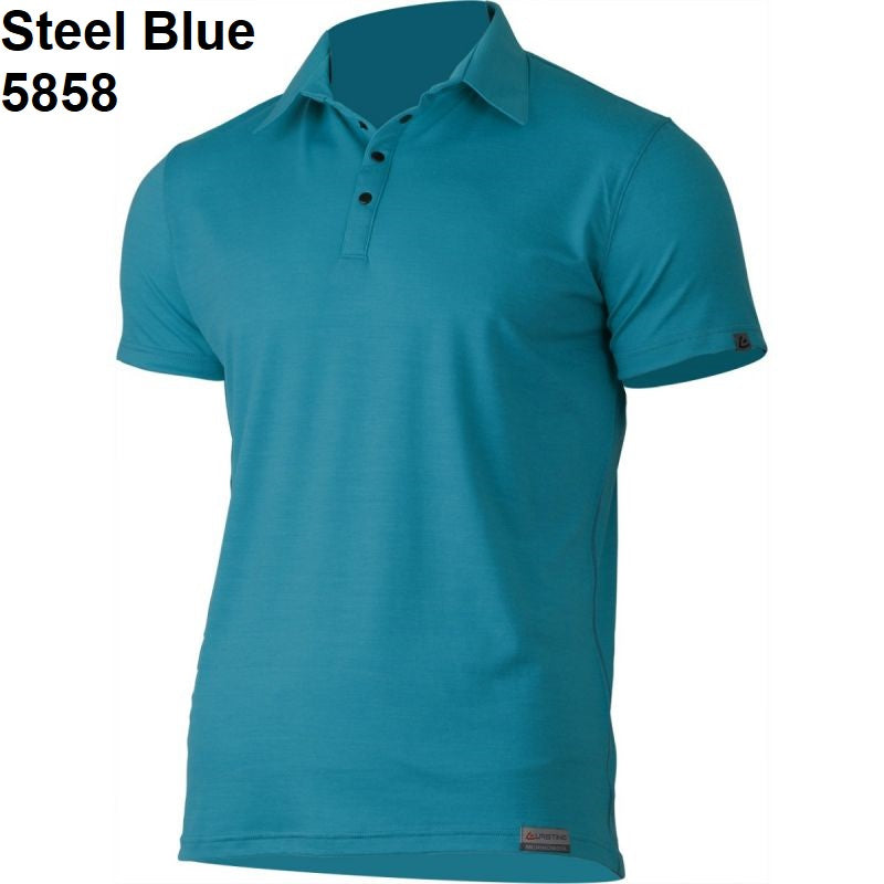LASTING ELIOT Polo 100 % Merinowolle PoloshirtHerren