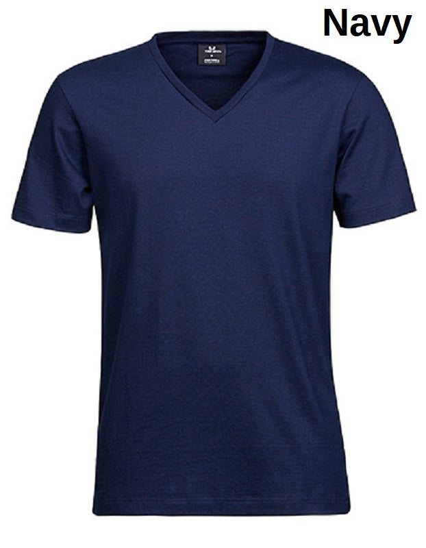 Tee Jays Herren Fashion T-Shirt  V-Neck Sof Tee Kurzarm