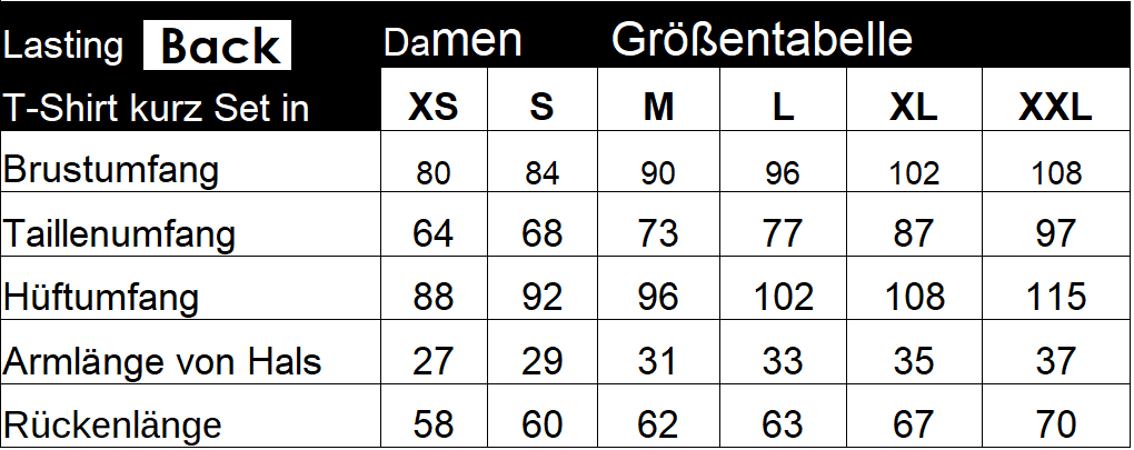 LASTING BUCK 100 % Merinowolle T-Shirt Damen mit Print