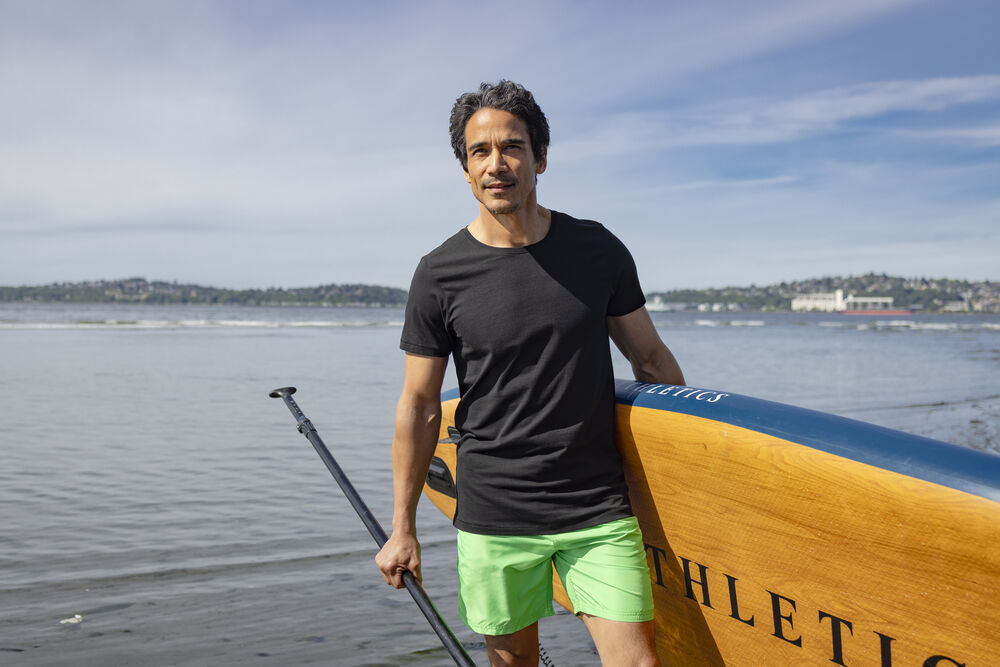 Cutter & Buck Manzanita Herren T-Shirt Roundneck 100 % Bio-Baumwolle