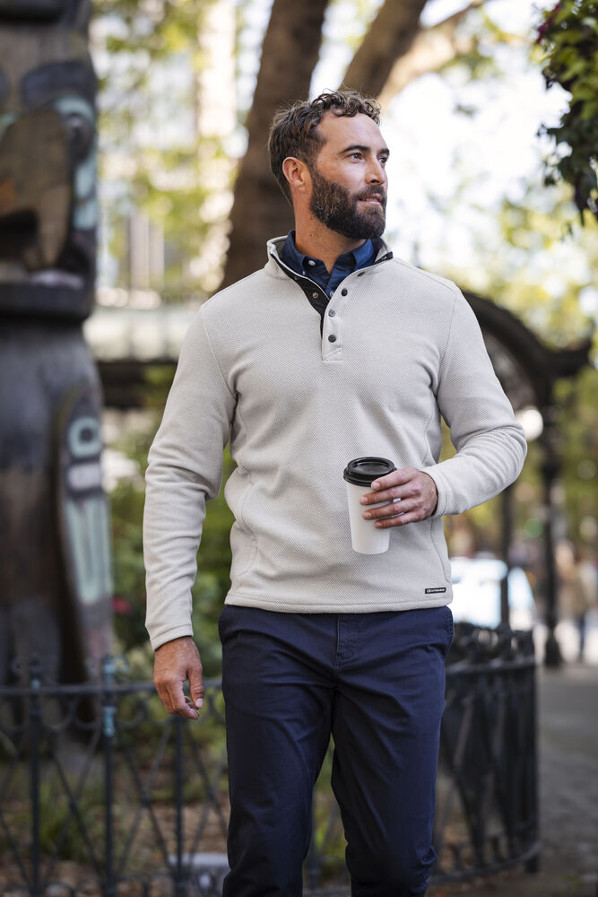 Cutter &amp; Buck Men Hunts Point Fleece Shirt Men