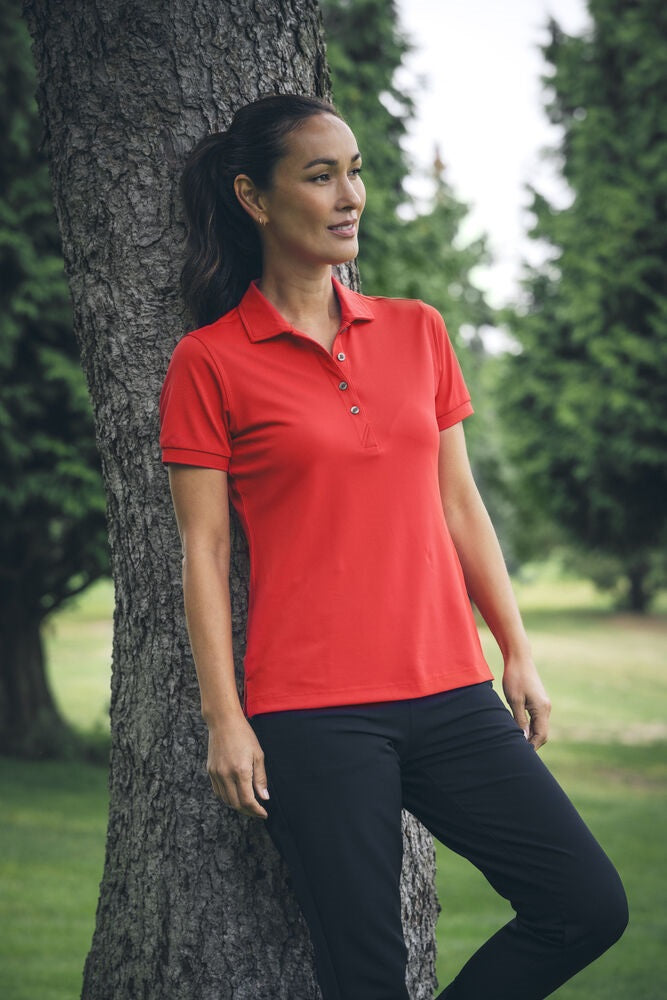 Cutter &amp; Buck Virtue Polo Effen Dames Poloshirt Dames