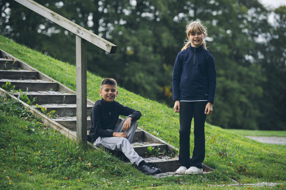 CUTTER & BUCK Adapt Junior Golf Sweater Half ZiKinder