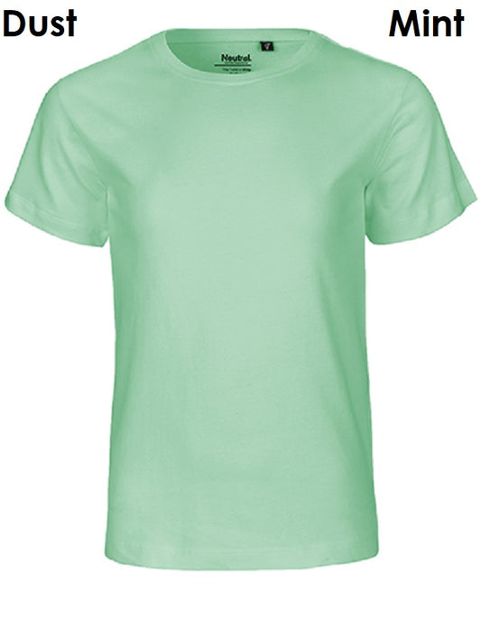 NEUTRAL Fairtrade Kids Short Sleeve T-Shirt Organic Cotton
