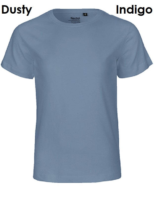 NEUTRAL Fairtrade Kids Short Sleeve T-Shirt Children's 100% Organic Cotton