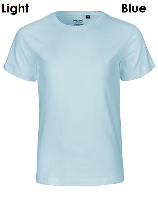 NEUTRAL Fairtrade Kids Short Sleeve T-Shirt Children's 100% Organic Cotton