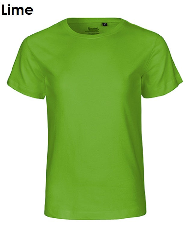 NEUTRAL Fairtrade Kids Short Sleeve T-Shirt Children's 100% Organic Cotton
