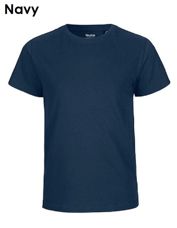 NEUTRAL Fairtrade Kids Short Sleeve T-Shirt Children's 100% Organic Cotton