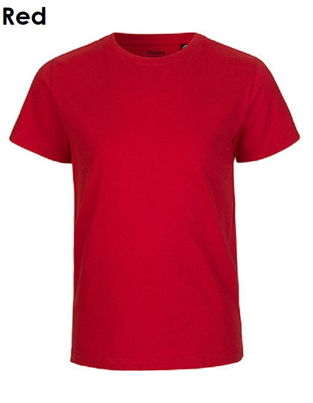 NEUTRAL Fairtrade Kids Short Sleeve T-Shirt Children's 100% Organic Cotton