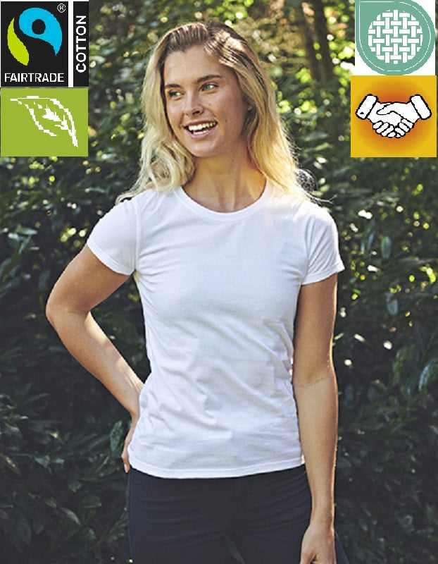 NEUTRAL® Fairtrade Women Classic T-Shirt Damen 100 % Bio-Baumwolle