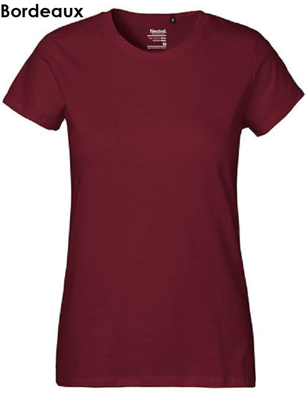 NEUTRAL® Fairtrade Women Classic T-Shirt Damen 100 % Bio-Baumwolle