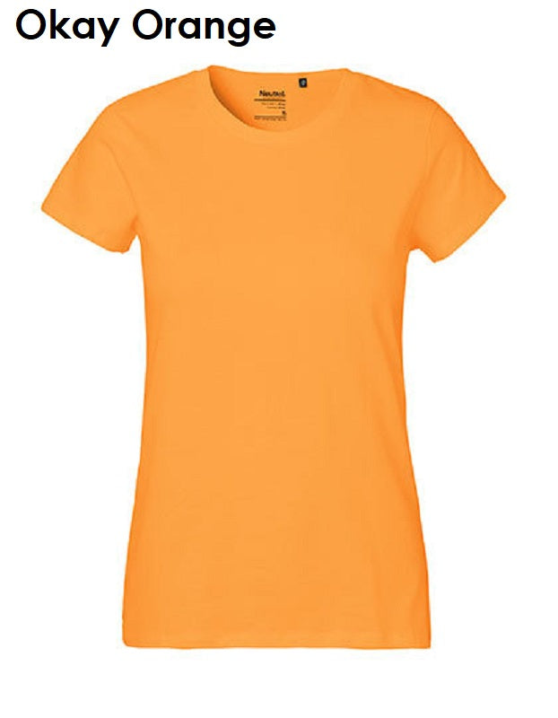 NEUTRAL® Fairtrade Women Classic T-Shirt Damen 100 % Bio-Baumwolle