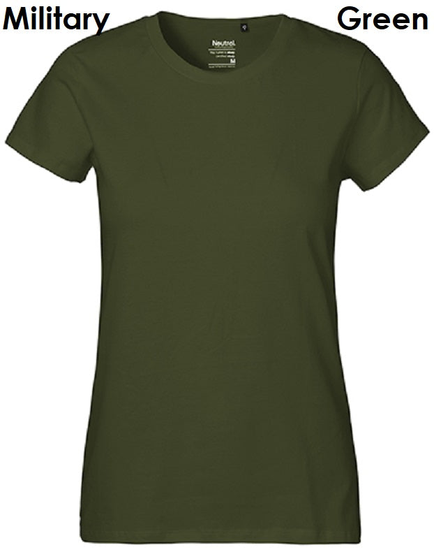 NEUTRAL® Fairtrade Women Classic T-Shirt Damen 100 % Bio-Baumwolle