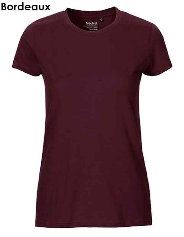 NEUTRAL Fairtrade Ladies Fit T-Shirt Damen 100 % Bio-Baumwolle
