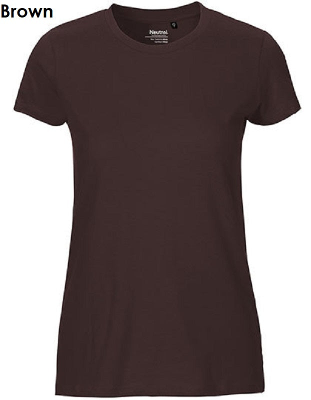 NEUTRAL Fairtrade Ladies Fit T-Shirt Damen 100 % Bio-Baumwolle