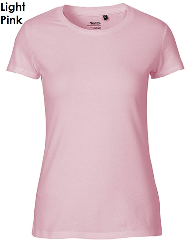 NEUTRAL Fairtrade Ladies Fit T-Shirt Damen 100 % Bio-Baumwolle
