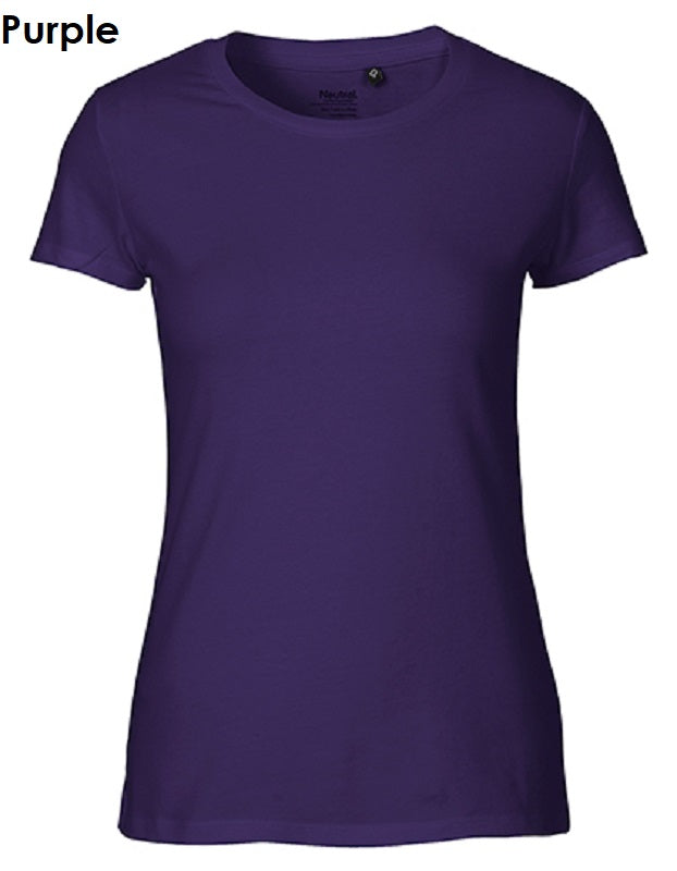 NEUTRAL Fairtrade Ladies Fit T-Shirt Damen 100 % Bio-Baumwolle