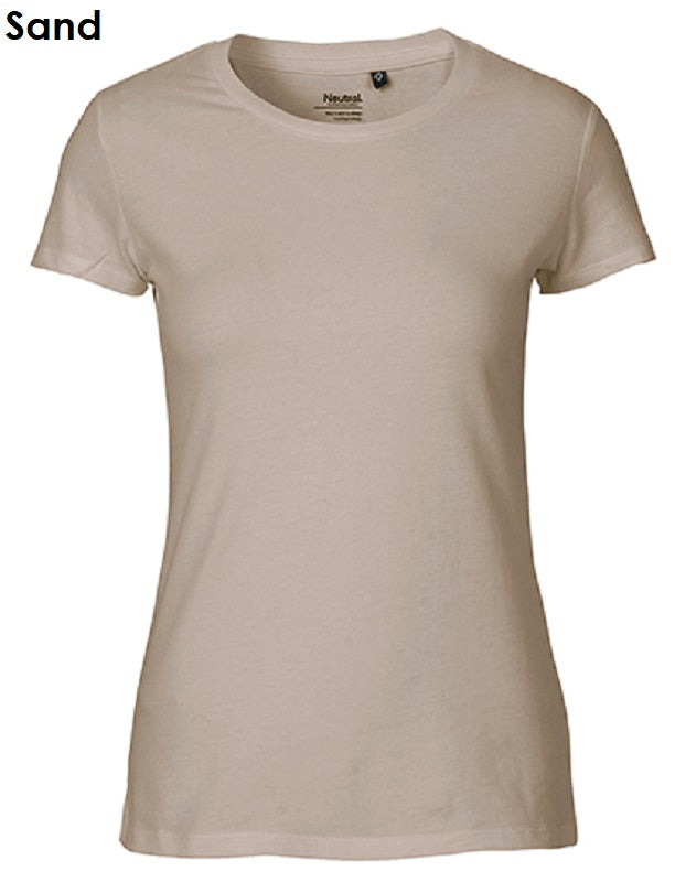 NEUTRAL Fairtrade Ladies Fit T-Shirt Damen 100 % Bio-Baumwolle