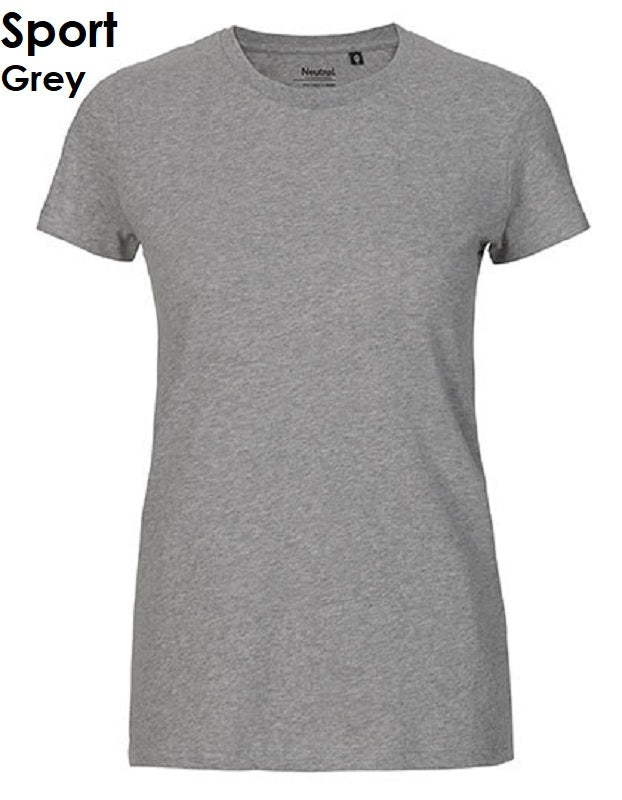 NEUTRAL Fairtrade Ladies Fit T-Shirt Damen 100 % Bio-Baumwolle