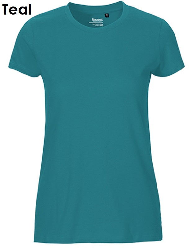 NEUTRAL Fairtrade Ladies Fit T-Shirt Damen 100 % Bio-Baumwolle