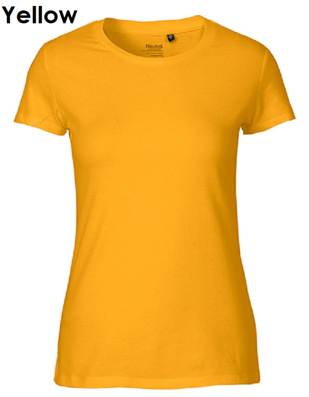 NEUTRAL Fairtrade Ladies Fit T-Shirt Damen 100 % Bio-Baumwolle