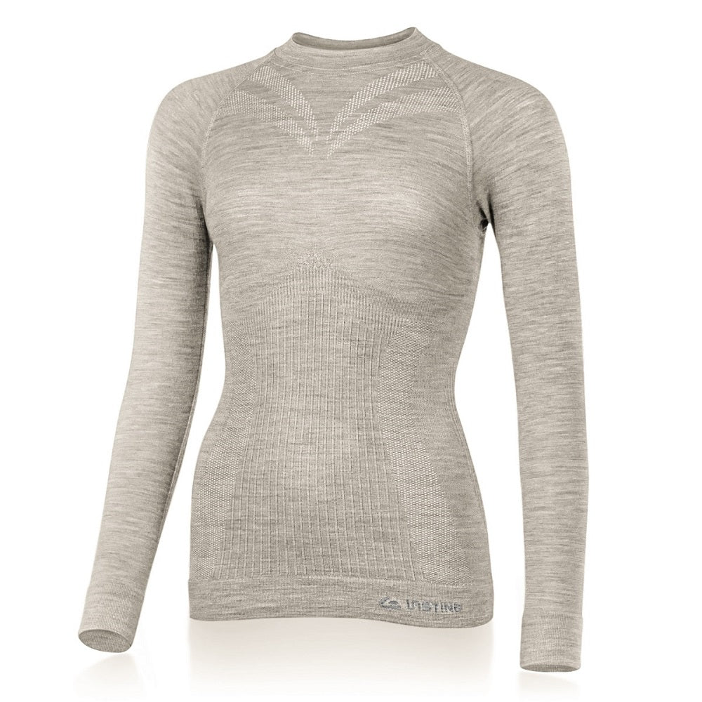 LASTING MATALA Dames T-shirt met lange mouwen Merinowol, 7% Nylon