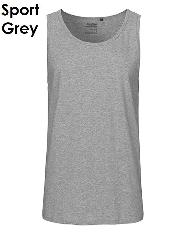 NEUTRAL Fairtrade Mens Tank Top Shirt Herren 100 % Bio-Baumwolle
