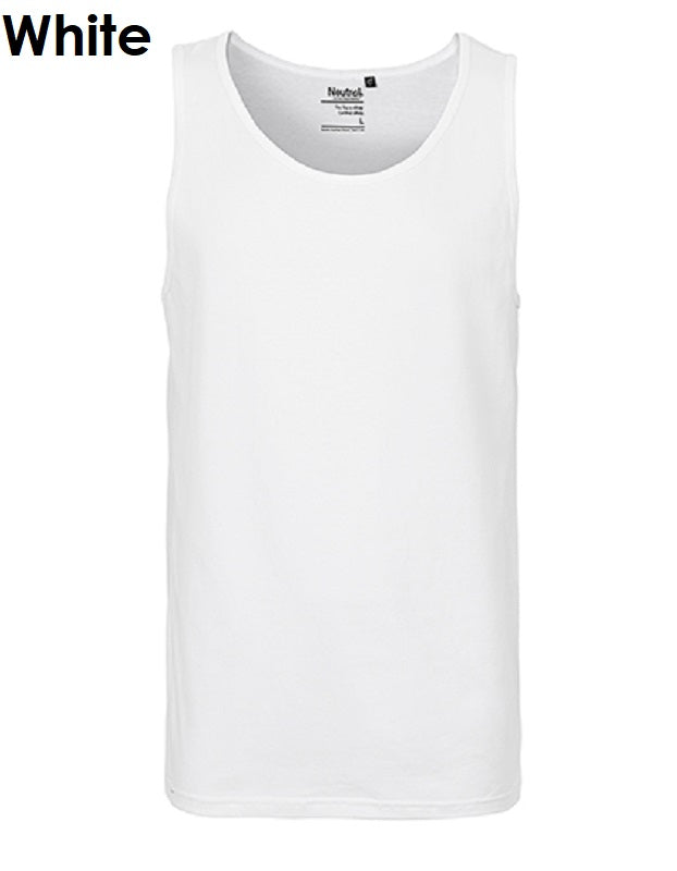 NEUTRAL Fairtrade Mens Tank Top Shirt Herren 100 % Bio-Baumwolle