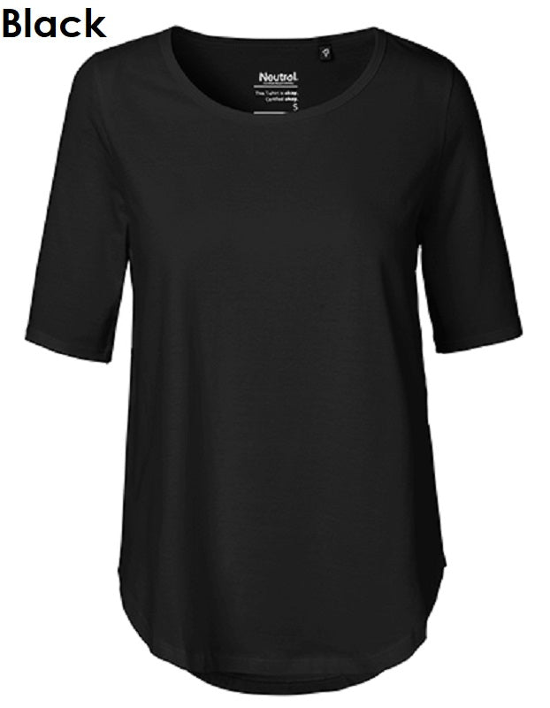 NEUTRAL Fairtrade Ladies Half Sleeve T-Shirt Women's 100% Organic Cotton