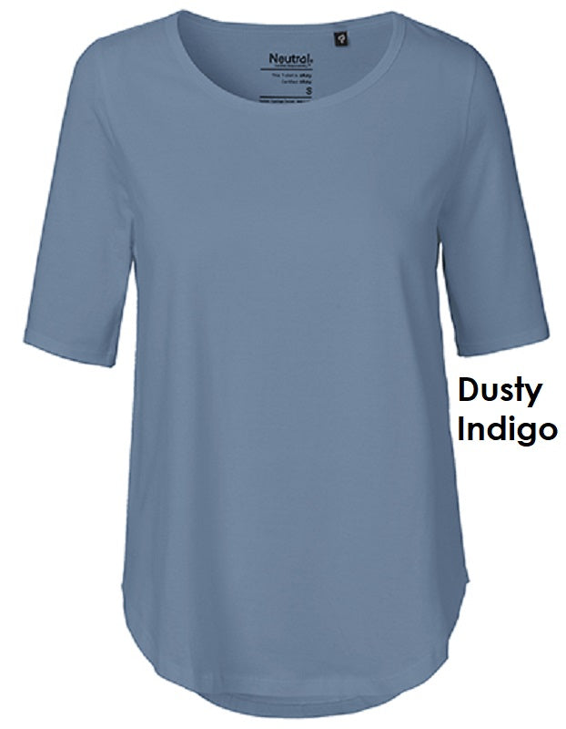 NEUTRAL Fairtrade Ladies Half Sleeve T-Shirt Women's 100% Organic Cotton