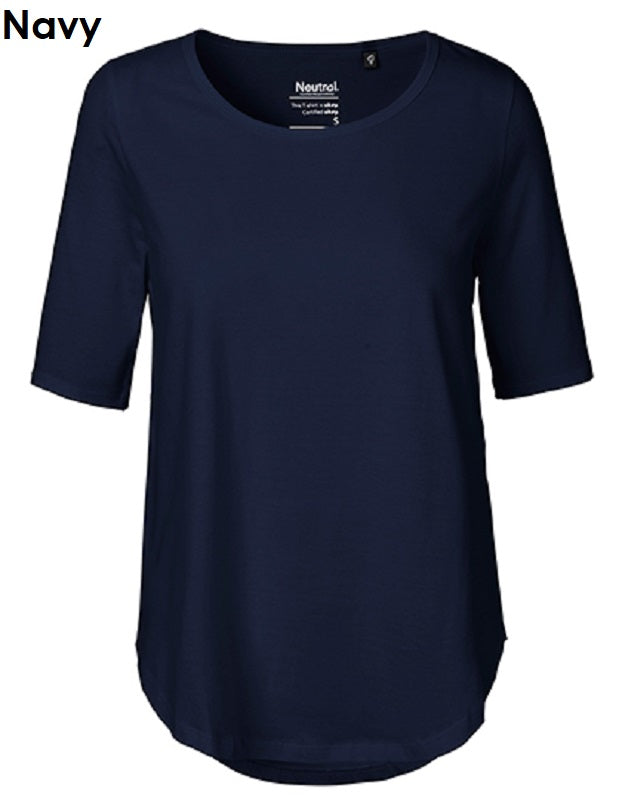 NEUTRAL Fairtrade Ladies Half Sleeve T-Shirt Women's 100% Organic Cotton
