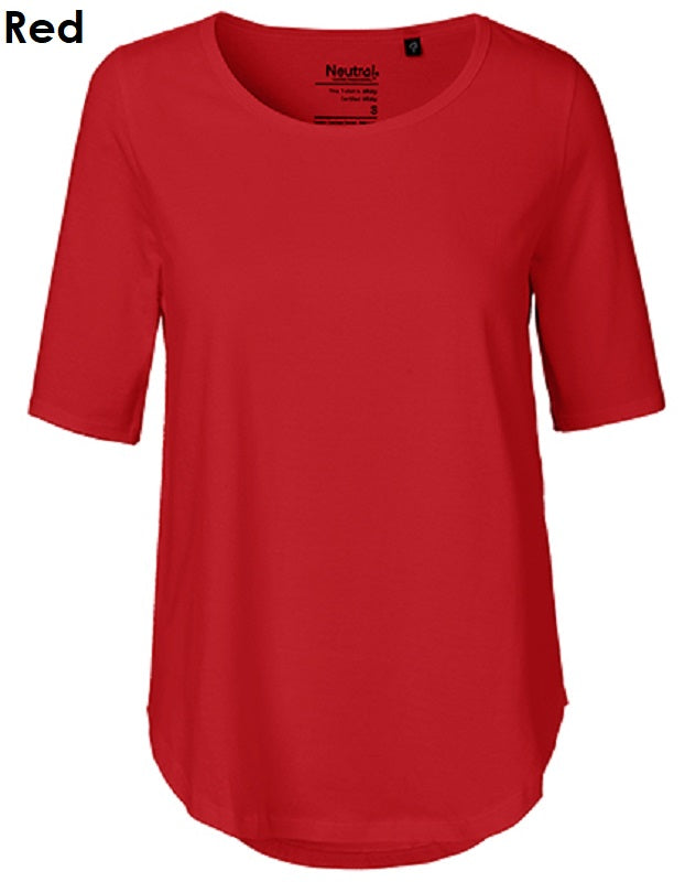 NEUTRAL Fairtrade Ladies Half Sleeve T-Shirt Women's 100% Organic Cotton