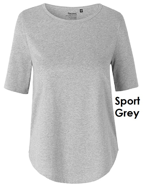 NEUTRAL Fairtrade Ladies Half Sleeve T-Shirt Women's 100% Organic Cotton