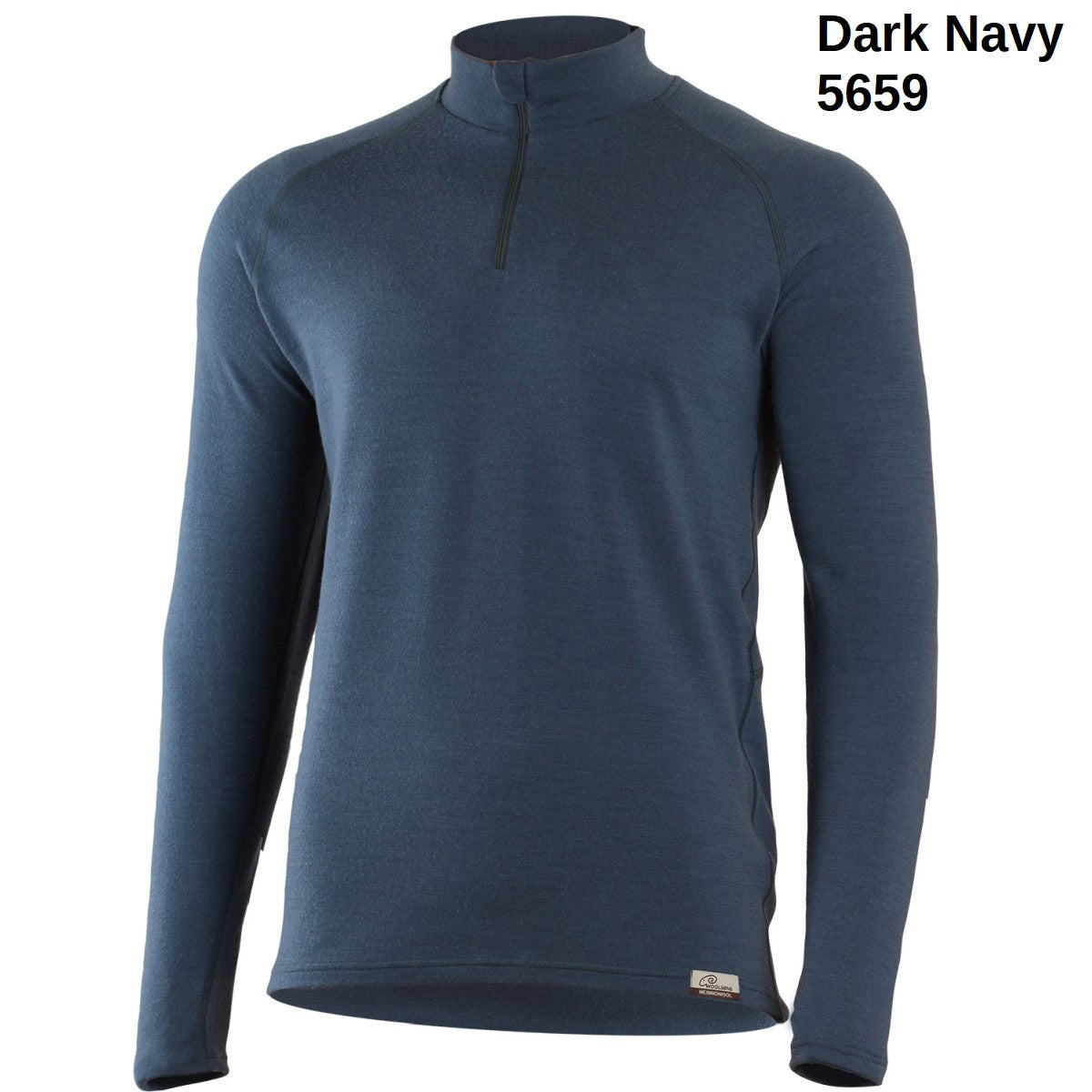 LASTING WARY 100 % Merinowolle Sweatshirt ¼ Zip Herren