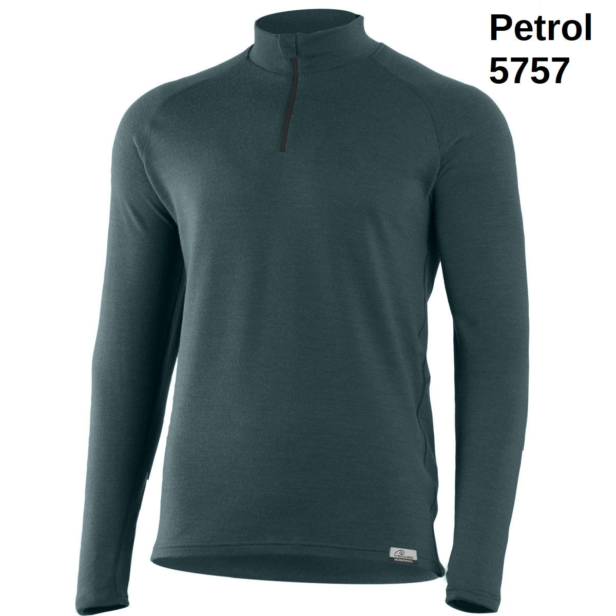 LASTING WARY 100 % Merinowolle Sweatshirt ¼ Zip Herren