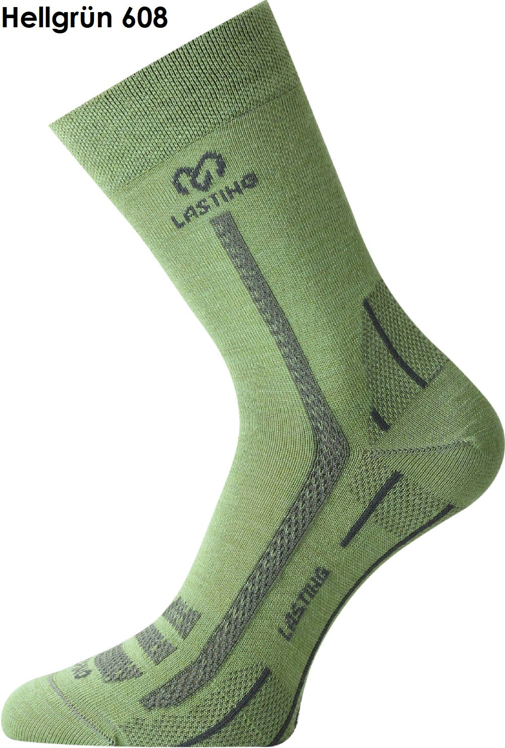 LASTING WLS Merinowolle 75 % Outdoor Trekking Socken