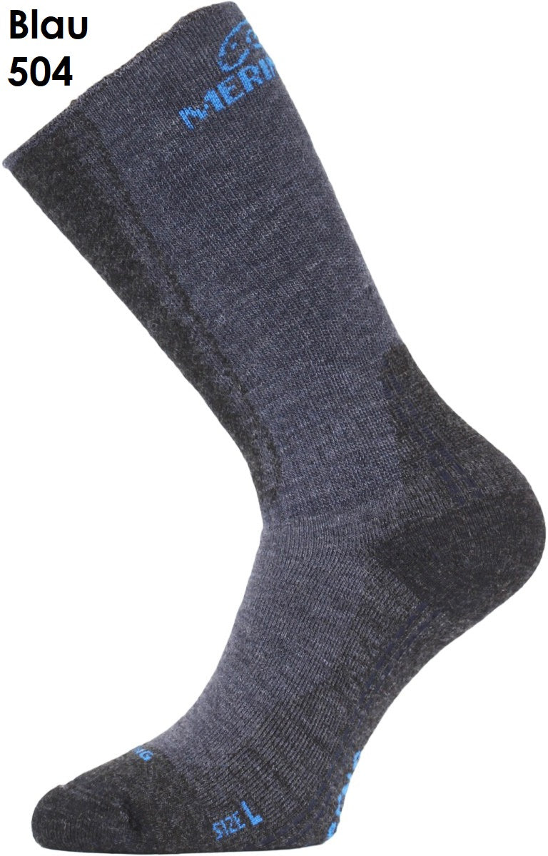 LASTING WSM 85 % Merinowolle Outdoor Trekking Socken 