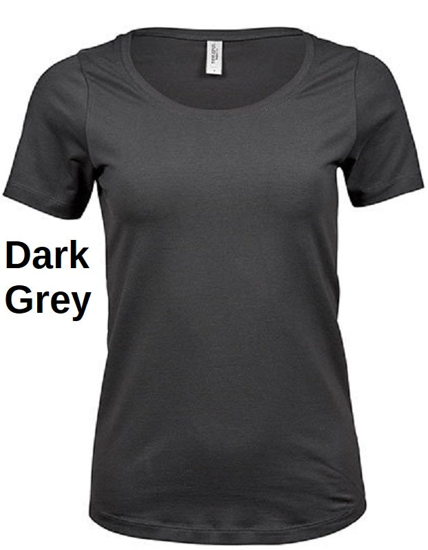 TEE JAYS Women Stretch Kurzarm T-Shirt Damen