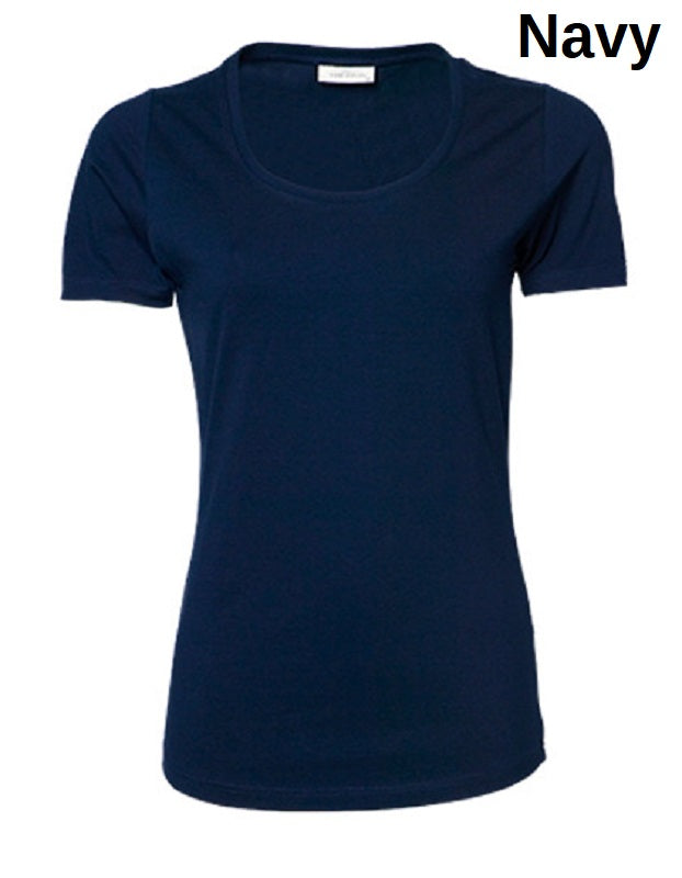 TEE JAYS Women Stretch Kurzarm T-Shirt Damen
