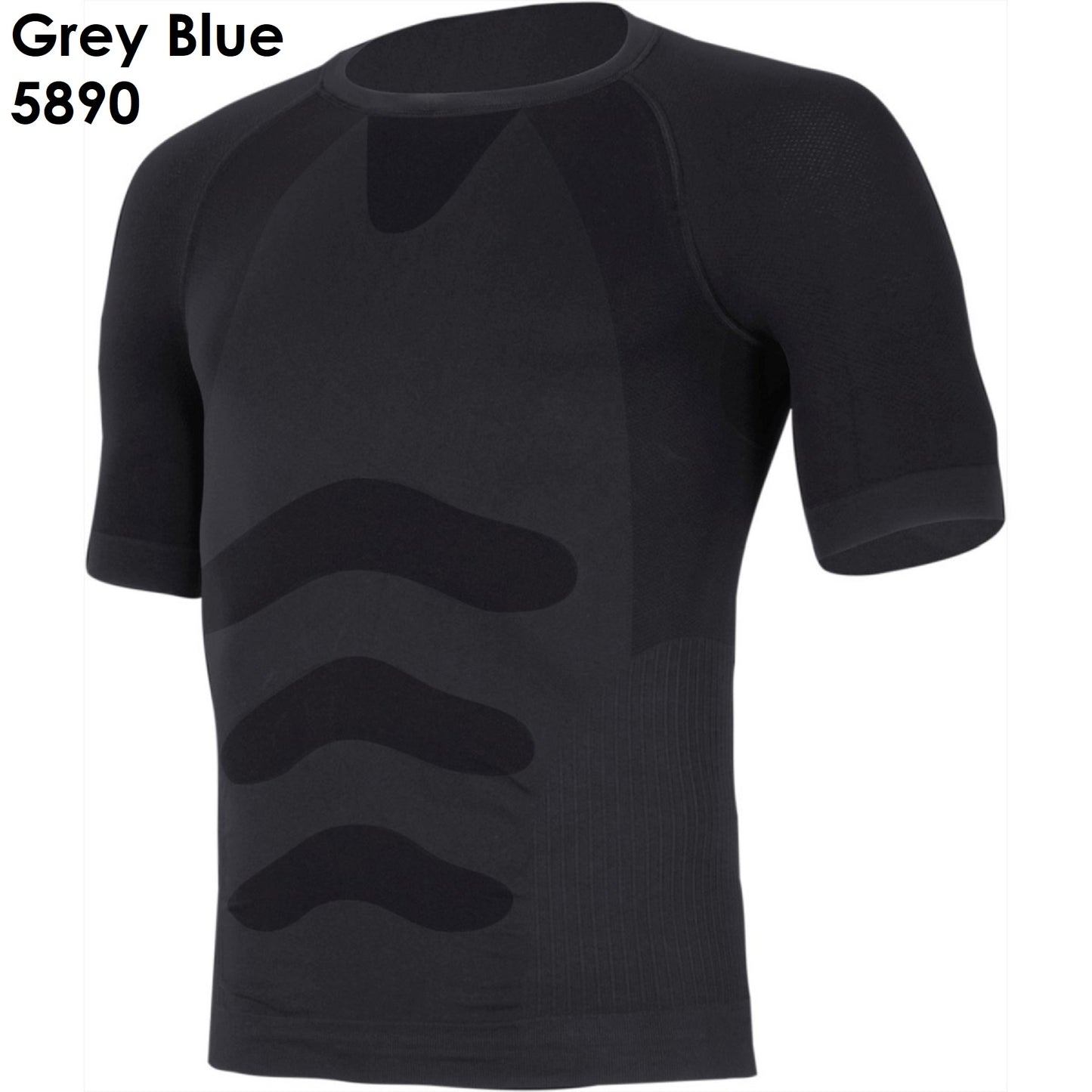 LASTING ABEL Heren Hightech Synthetisch T-shirt met Korte Mouwen