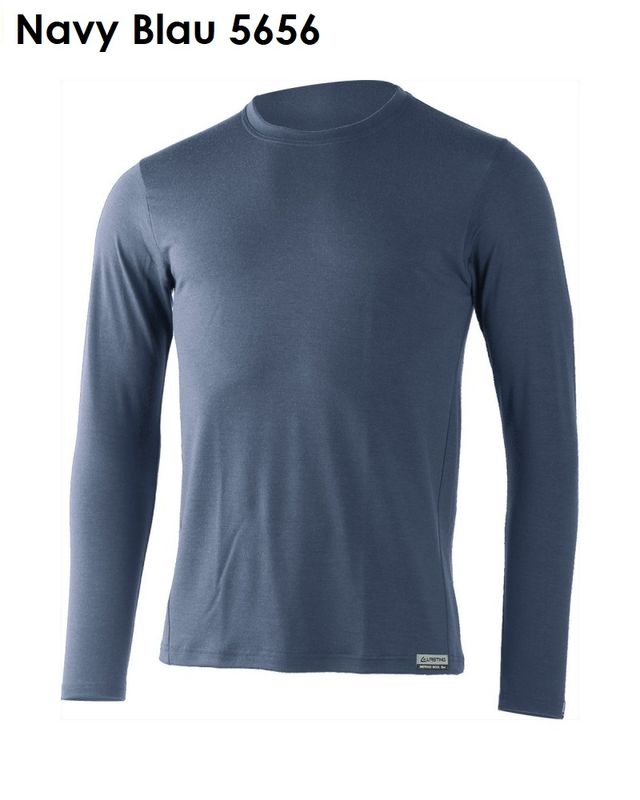 LASTING ALAN Men's 100% Merino Wool Long Sleeve T-Shirt
