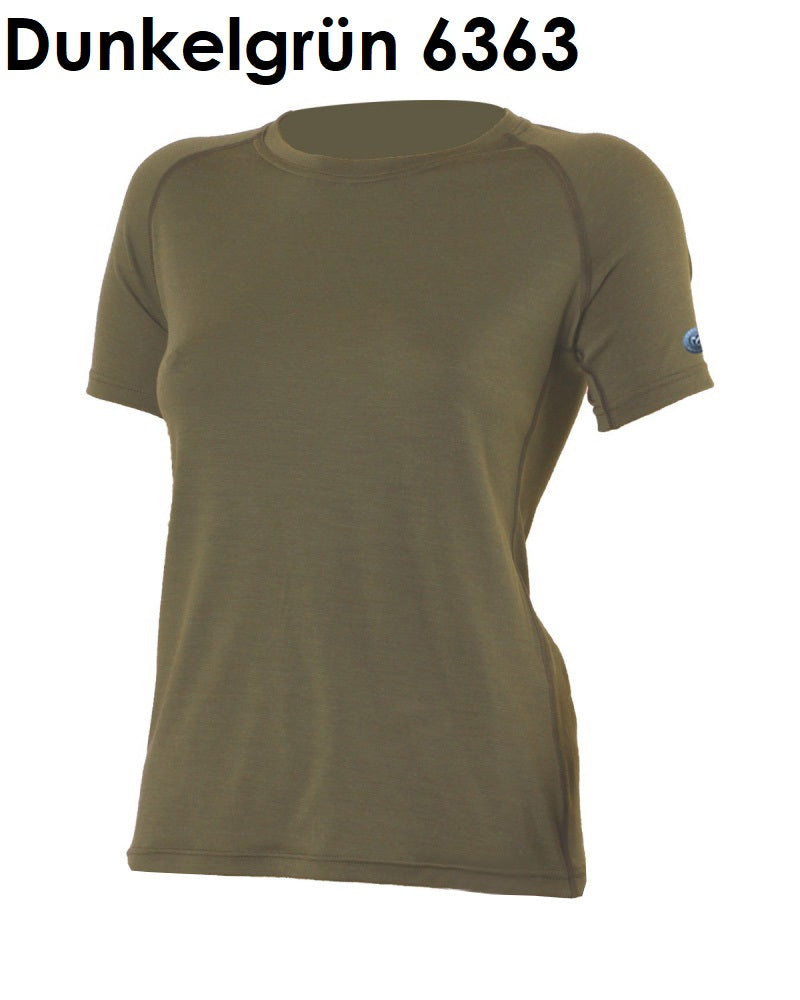 LASTING ALEA 100 % Merinowolle T-Shirt Damen