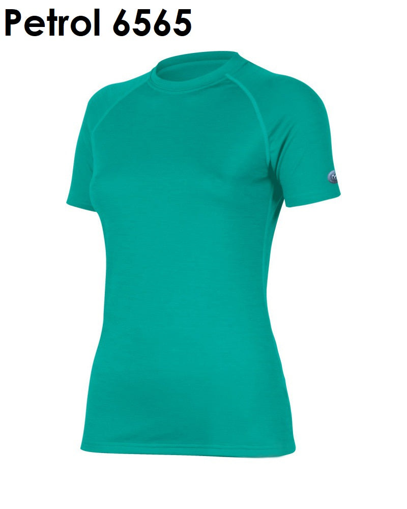 LASTING ALEA 100 % Merinowolle T-Shirt Damen