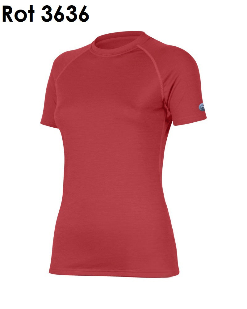 LASTING ALEA 100 % Merinowolle T-Shirt Damen